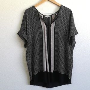 Black & White Striped Blouse